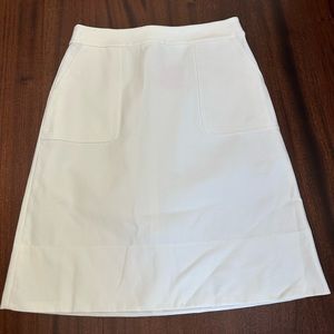 White Knee Length Skirt - Kate Spade